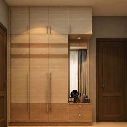 Modern style bedroom furniture wooden wardrobe - Timber Treat Ltd