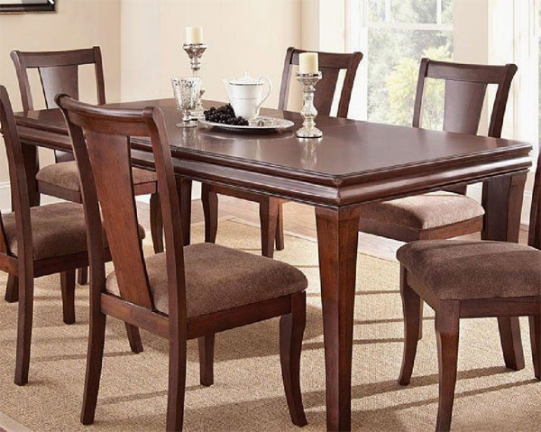 Seasoned Mahogany Dining Table Timber, Mahogany Dining Room Table And Chairs