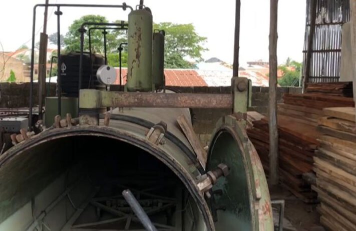 Wood Pressure Impregnation